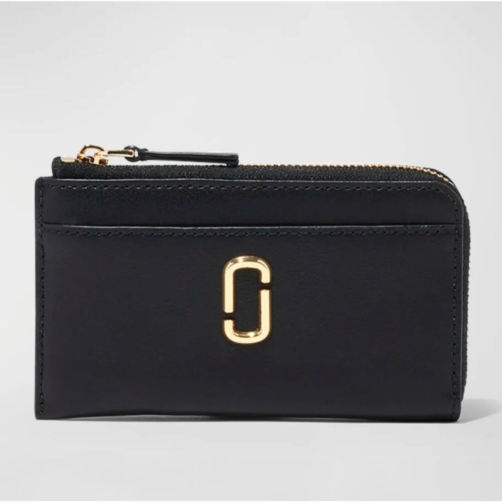 New Black leather marc Jacobs "the J Marc" wallet
